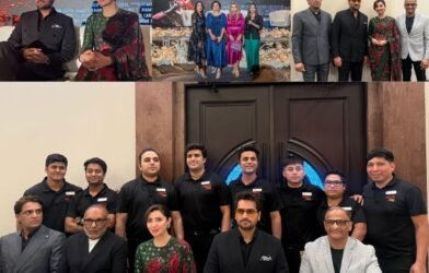 Pakistani Superstars Humayun Saeed and Mahira Khan Grace Houston for the Launch of “Love Guru”
